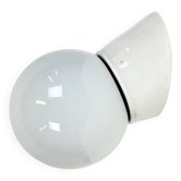Applique vintage en porcelaine blanche, 1970