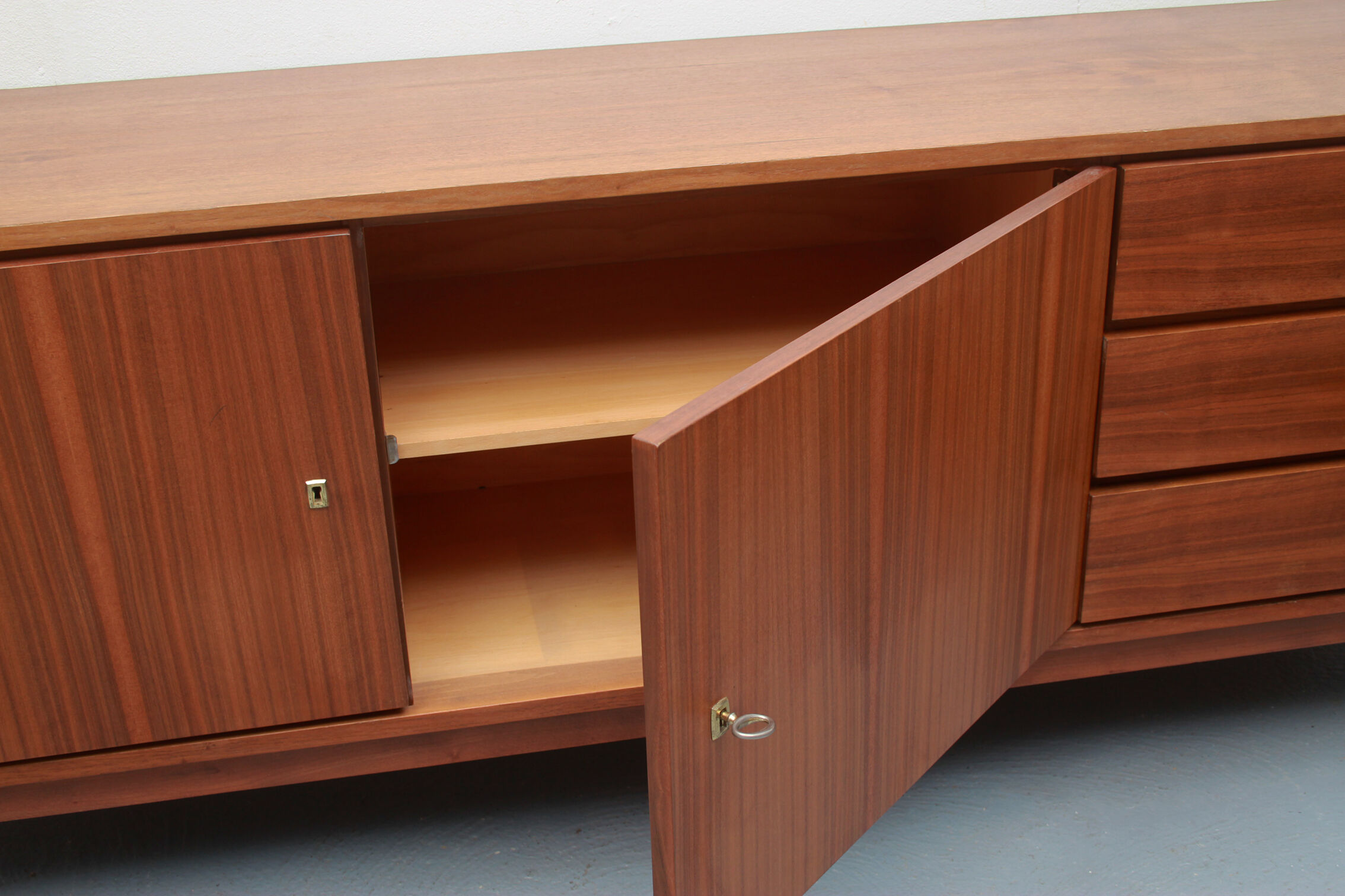 1970s sideboard in walnut