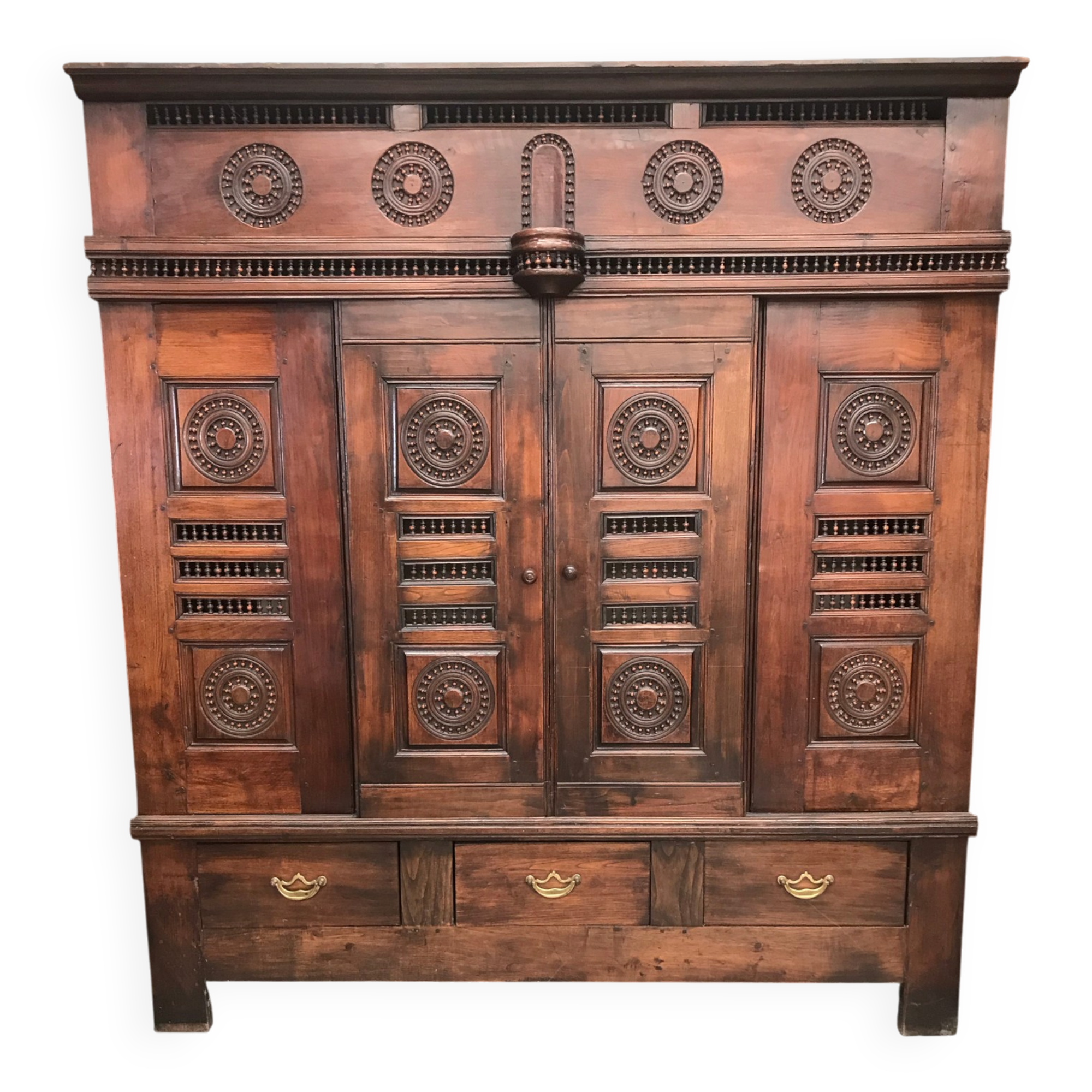 "Breton" wardrobe with sliding door