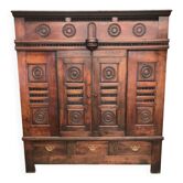"Breton" wardrobe with sliding door