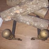 Fireplace andiron