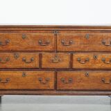 18th-Century English Antique Sideboard / Mule Chest