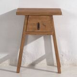 Solid wood bedside table set. Set of 2 pieces.