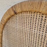 Rattan wicker headboard