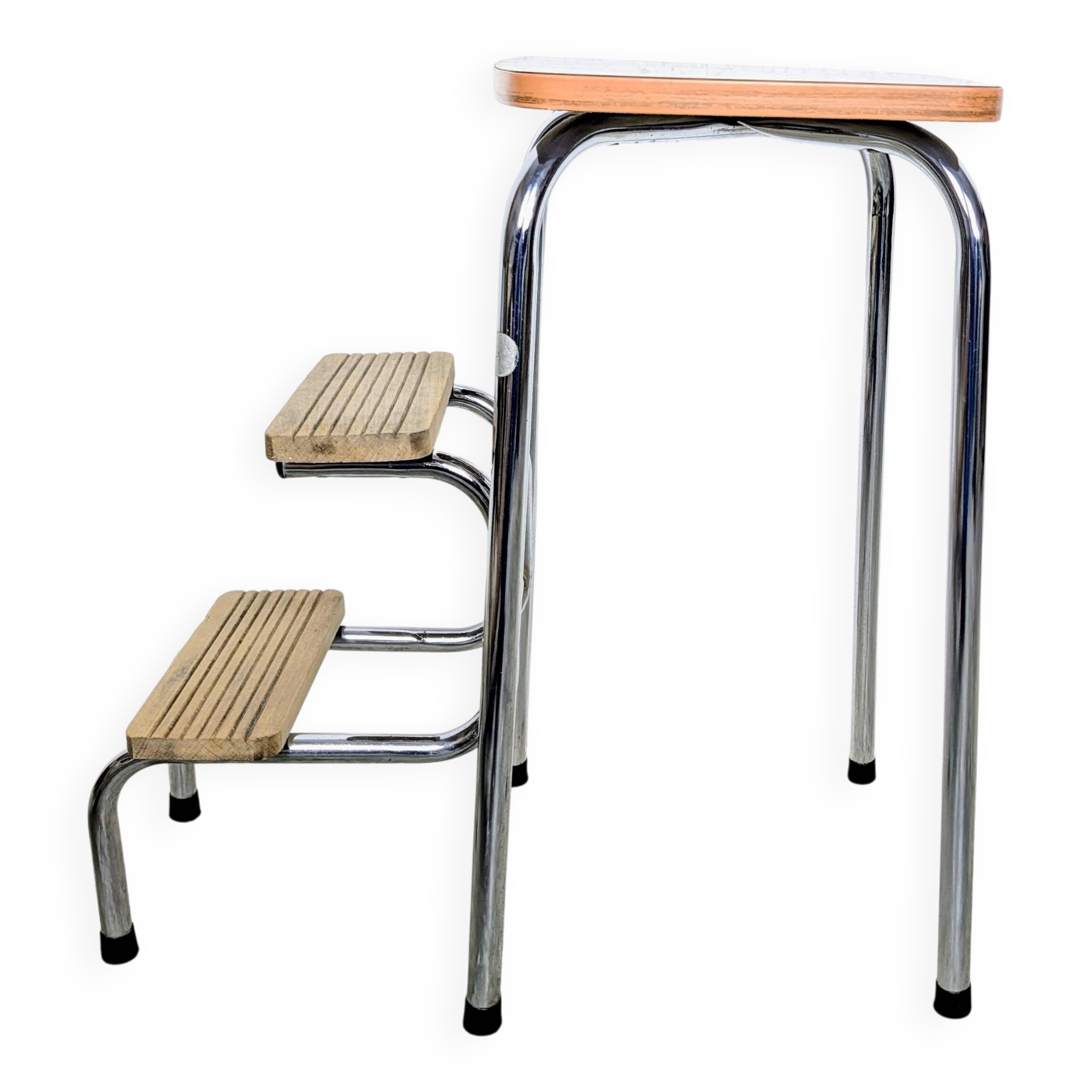 Escabeau marche pied vintage
