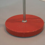 Red Table Lamp with Adjustable Height, Czechoslovakia, 1960s