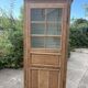 Armoire / vitrine  ancienne en bois massif