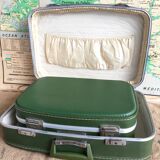 2 flight attendant suitcases