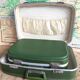 2 flight attendant suitcases