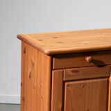 Petit buffet danois en pin des années 1980