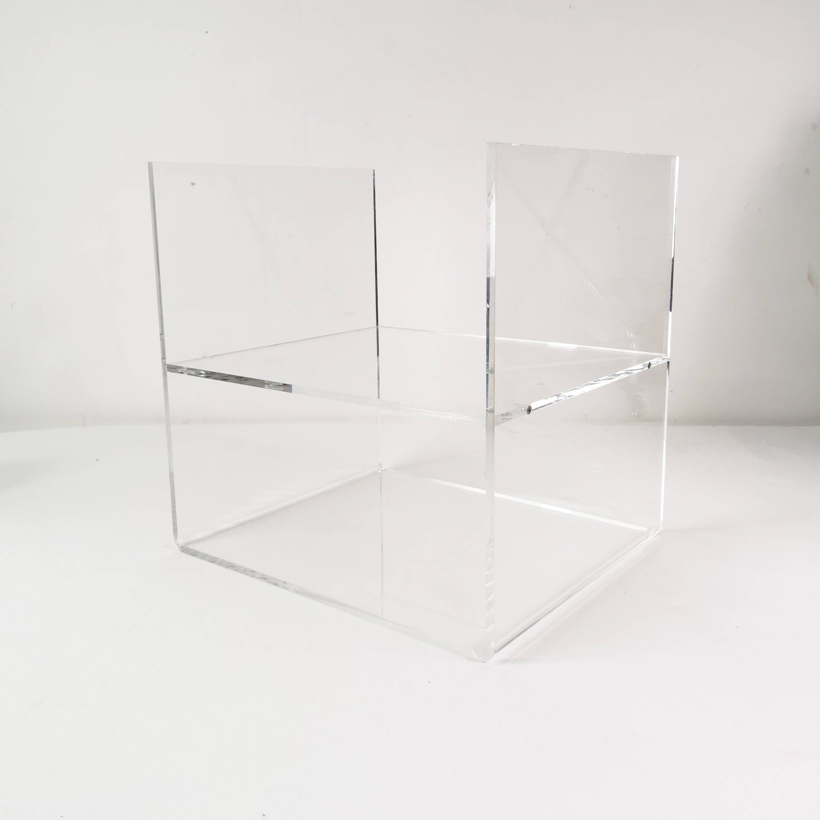 Side table with shelf, Germany, 1990s.