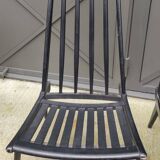 Pair of Low Chairs Low Chairs Scandinavian Design Wooden Armchairs