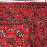 Antique 1920s Afghan Ersari tribal rug 80cm x 126cm - 1C1254