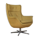 Large vintage swivel shell chair