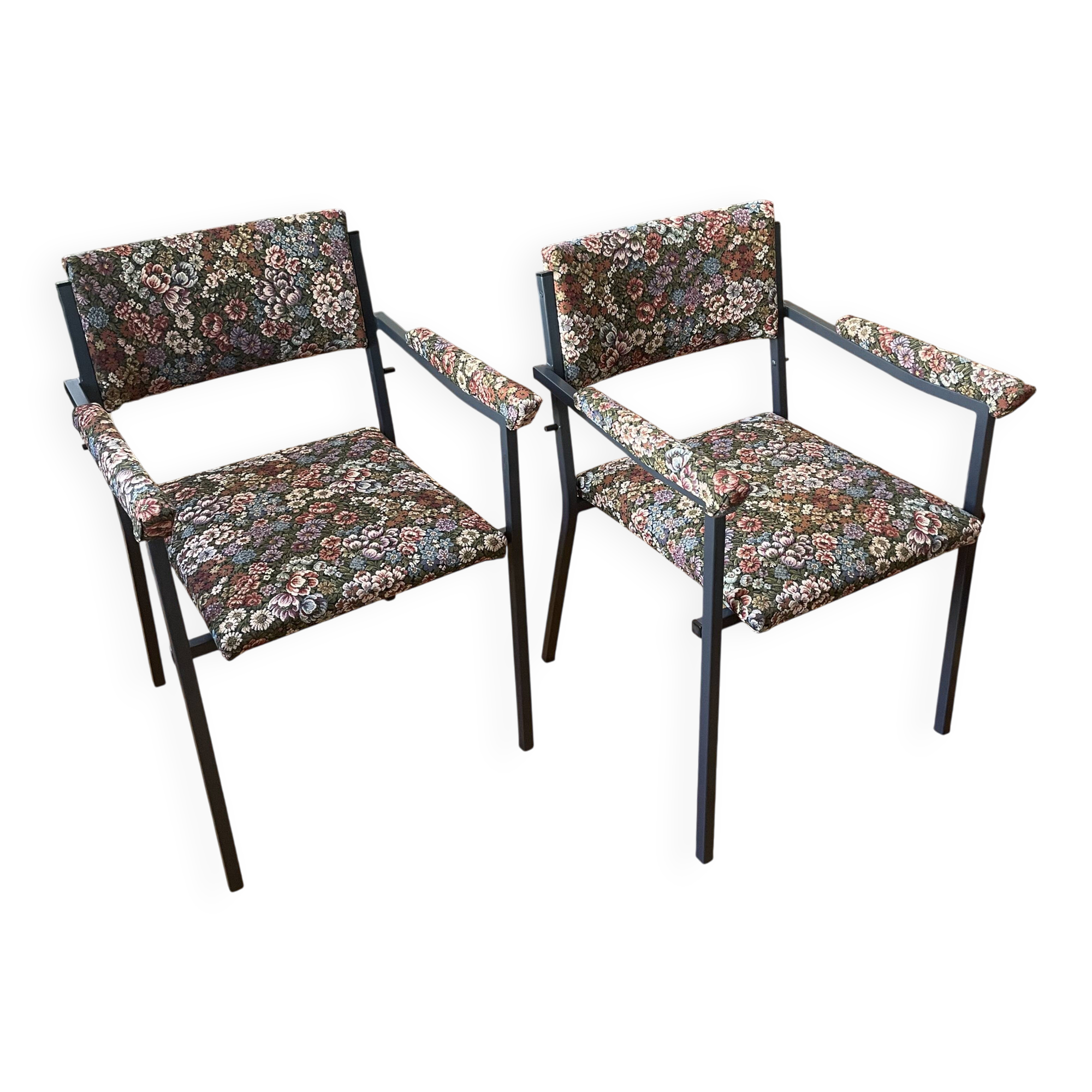 Paires de chaises modernistes années 60