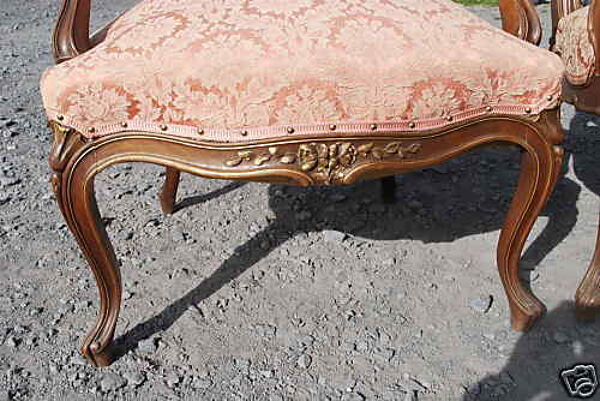 BERGERES style louis XV EN NOYER 19 eme
