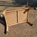 Rattan coffee table
