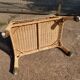 Rattan coffee table