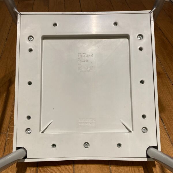 Tabouret de bar Hi-Glob par Philippe Starck pour Kartell Italie