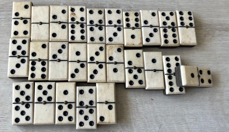Old dominoes