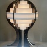 Vintage plastic and Plexiglas lamp from the 70s and 80s