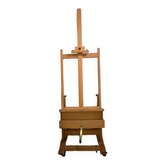 Painter easel and painting presentation