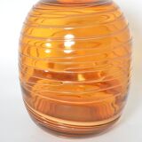 Vase ambré murano