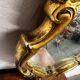 Vintage gold baroque wall mirror