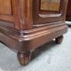Art deco 4-door, 3-drawer, double-sided, 1930s flat desk