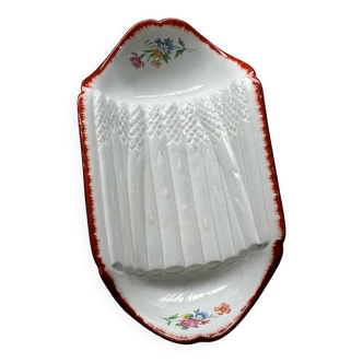 Old Salins les Bains asparagus dish, Jean Jacques model