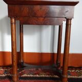 Mahogany Empire and mahogany veneer dressing table
