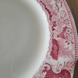 Plat de service rond Sté céramique Maestricht modèle Victoria
