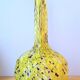 Soliflore balloon vase, art deco in clichy glass