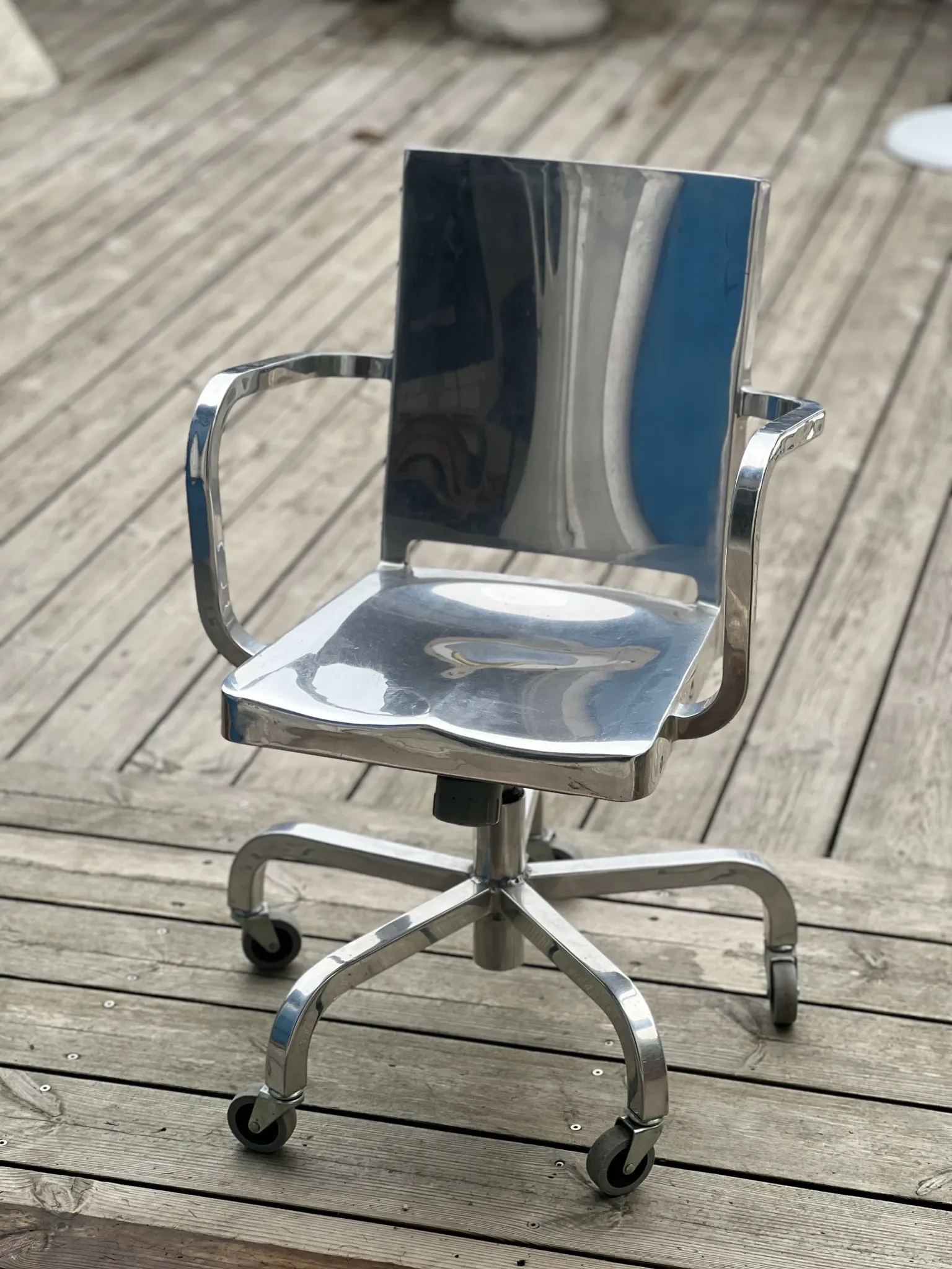 Starck Aluminium Emeco Chair
