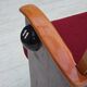 1950s, Danish theater armchairs, furniture velour, original condition.
