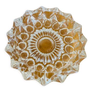 Cendrier en verre vintage