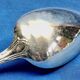6 silver-plated metal tablespoons Christofle model Crossed Ribbons