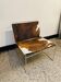 Chromed Fil armchair with fur seat by Pascal Mourgue for Ligne Roset, 1990s