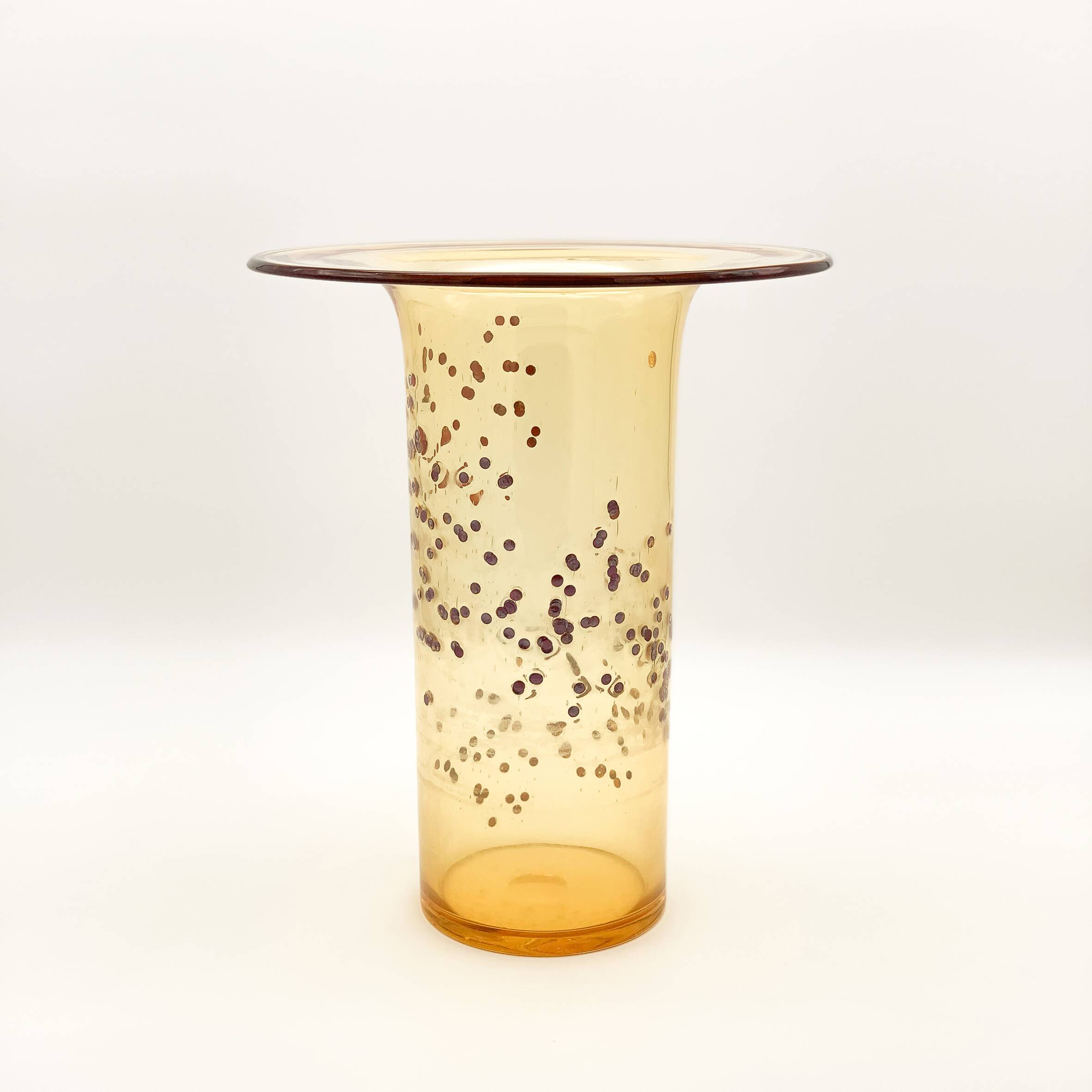 Large glass vase from Murano by the La Murrina workshop.