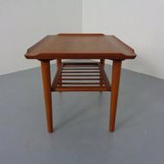Teak Coffee Table by Holger Georg Jensen for Kubus, Denmark, 1960s