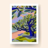 Limited edition art print A4, Mapou