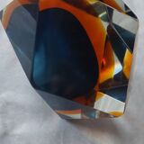 Diamond-shaped ashtray by Flavio Poli