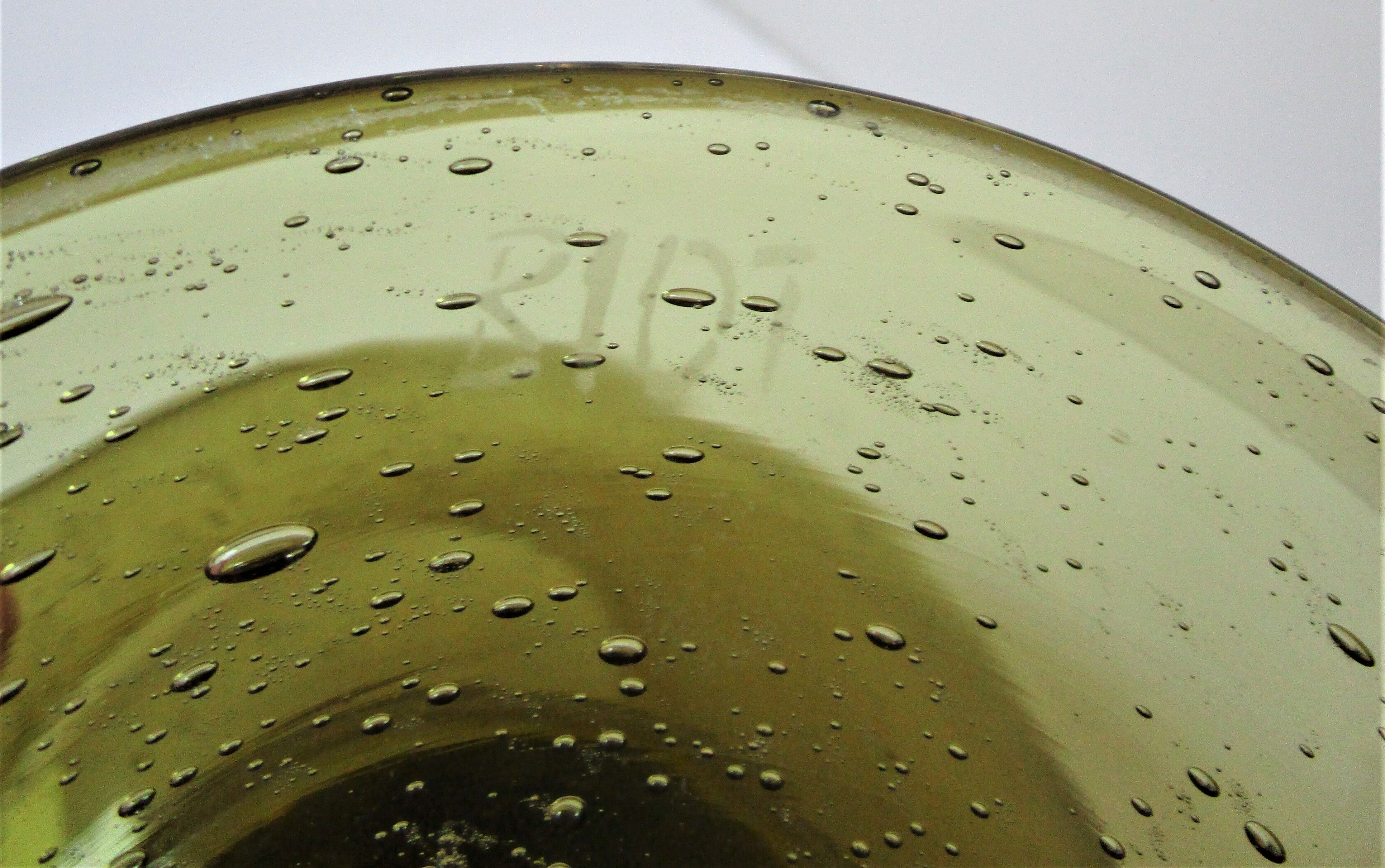 bubble glass vase Biot XL H 38 cm