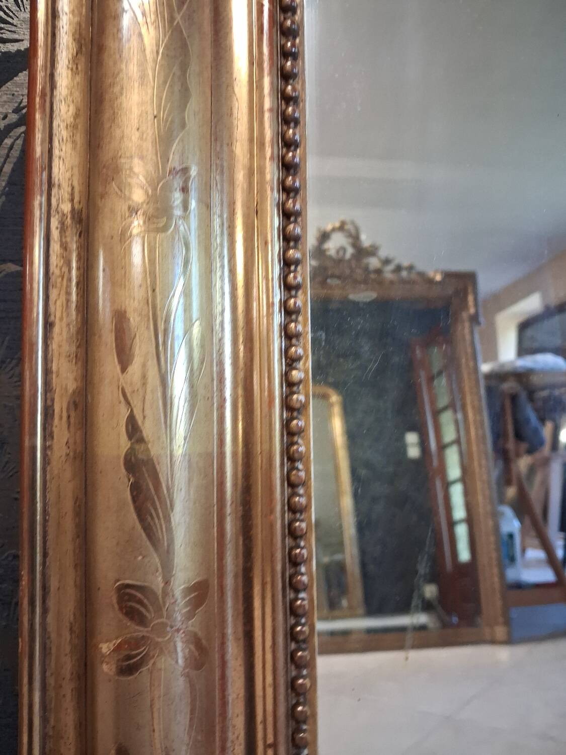 Miroir époque louis Philippe 160 x 99