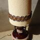 Large vintage lamp, 132 cm in height.