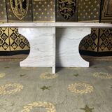 Carrara marble coffee table