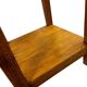 Vintage wooden high table / bar table / side table