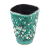 Turquoise lava vase