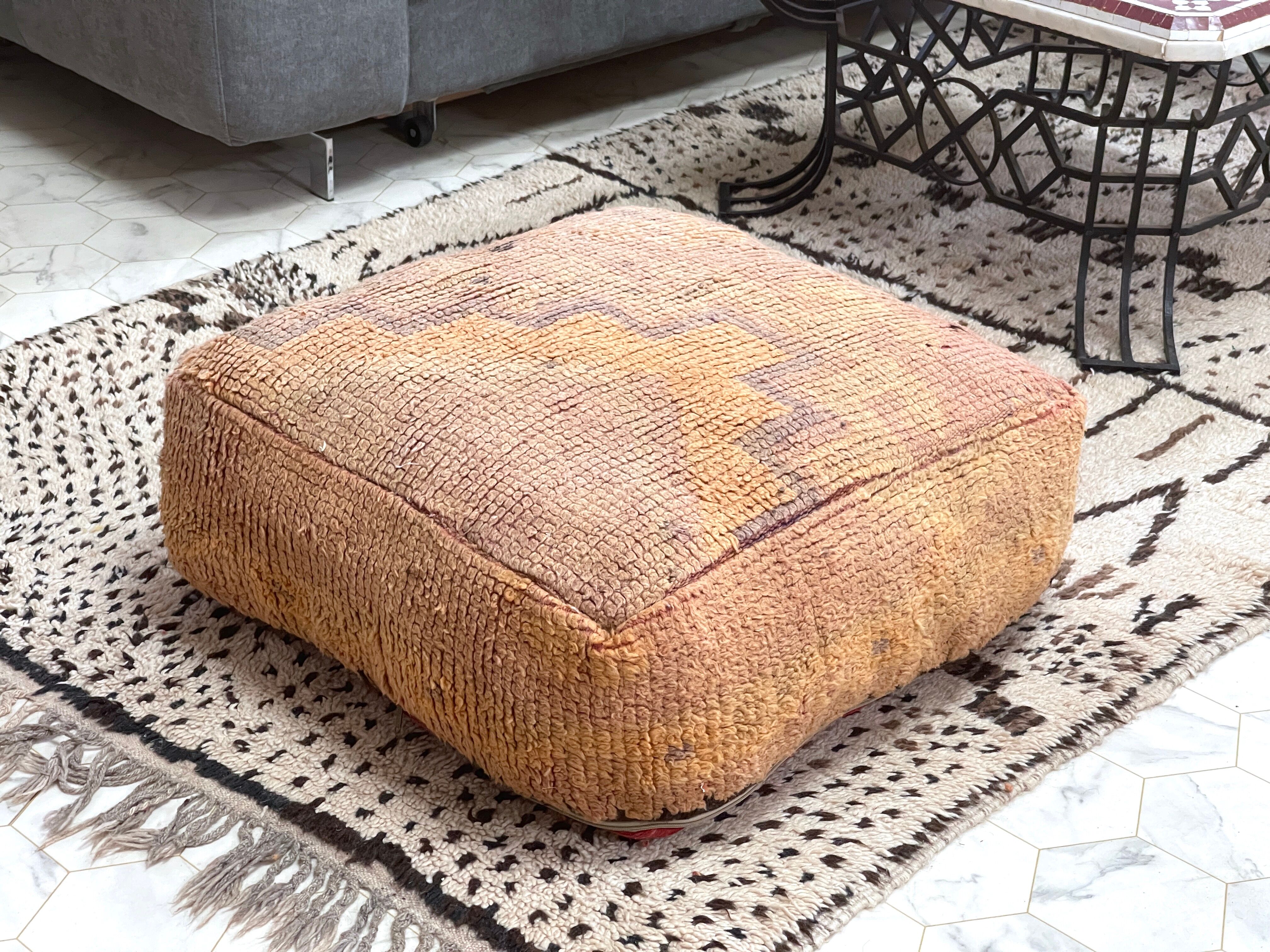 Moroccan Kilim Pouf