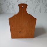Wooden spice box and wall ceramic